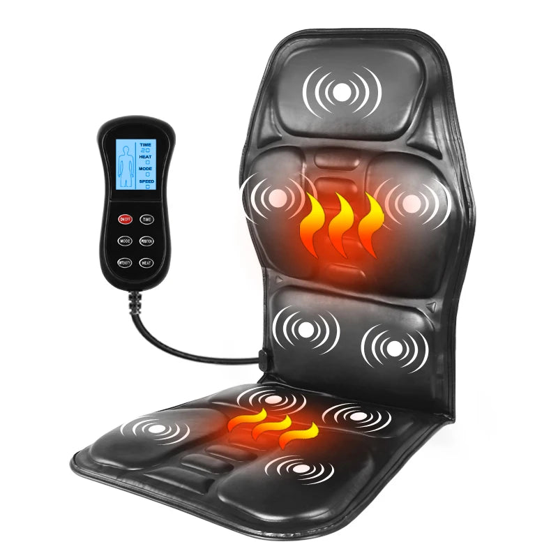 KLASVSA Electric Back Massager with Heat & Vibration